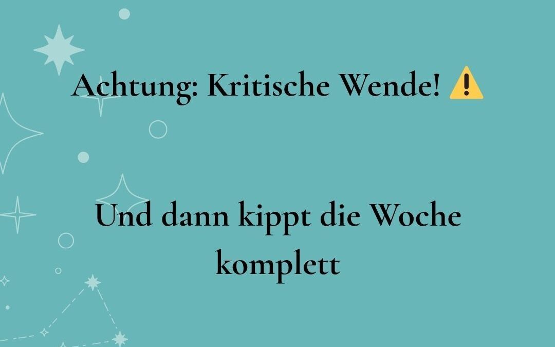 Wochenastrologie vom 11.05. – 17.05.2026