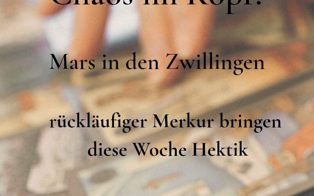 Dein MutMacher-Blick in die Woche vom 29.06 – 05.07.2026